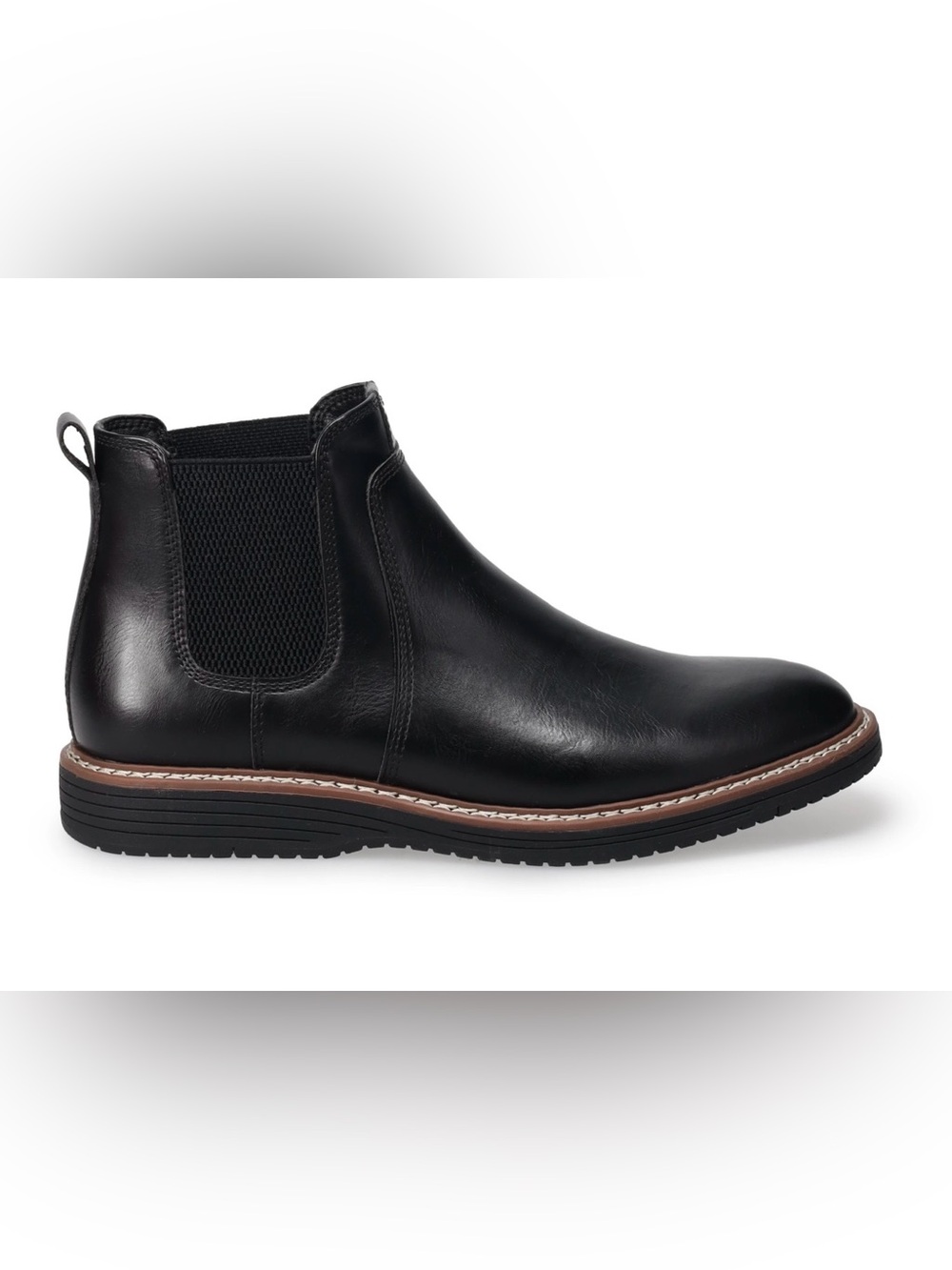 Sonoma Black Chukka Boot with Brown Welt Size 9.5